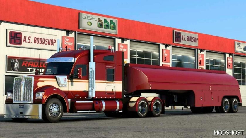 50’S Fruehauf Tanker Trailer V1.3 [1.49] for American Truck Simulator