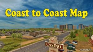 Coast to Coast Map – V2.14.49.0 for American Truck Simulator