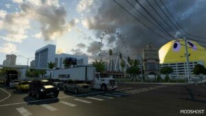 ATS Realistic Mod: Real Companies, GAS Stations & Billboards Extended V1.01.05 1.49 (Image #2)