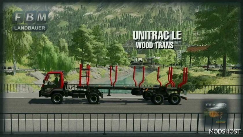 Unitrac Woodtrans LE V1.1 for Farming Simulator 22