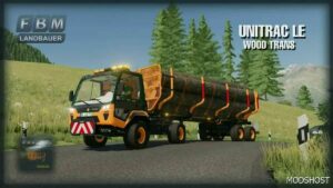 FS22 Trailer Mod: Unitrac Woodtrans LE V1.1 (Image #3)