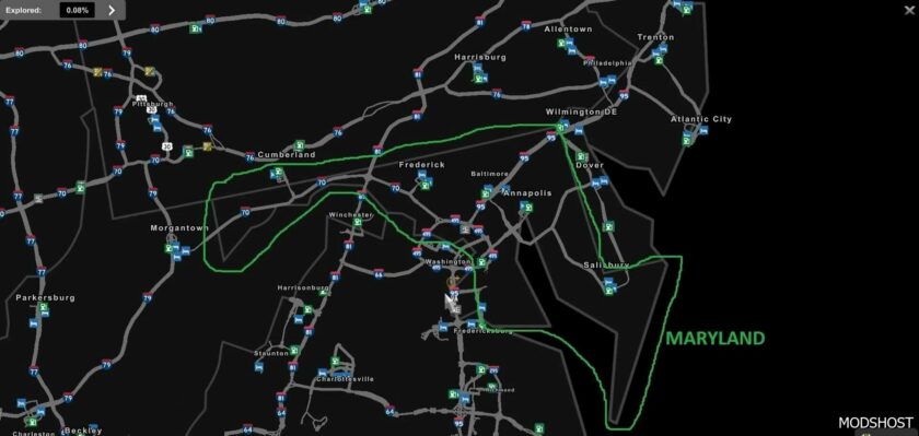 Delaware – NEW Jersey – NEW York Add-On V1.3 [1.49] for American Truck Simulator