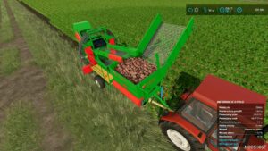 FS22 Combine Mod: Unia Anna – 2 Potatoes, Carrots, Parsnips AND RED Beet (Image #3)