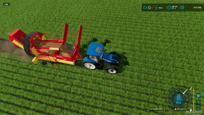 Grimme DR-1500 Potatoes, Carrots, Parsnips and Red Beet for Farming Simulator 22