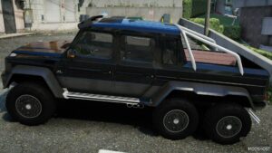 GTA 5 Mercedes-Benz Vehicle Mod: G63 AMG 6×6 (Image #2)