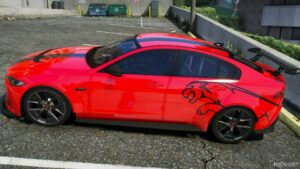 GTA 5 Jaguar Vehicle Mod: XE SV Project 8 (Image #3)