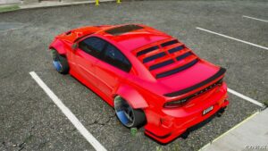GTA 5 Dodge Vehicle Mod: Charger Hellcat WB (Image #3)