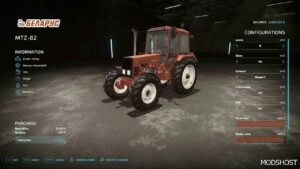 FS22 MTZ Tractor Mod: 820 V2.1 (Image #2)