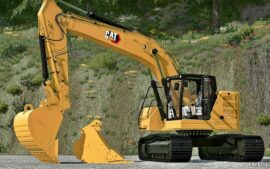 FS22 Caterpillar Forklift Mod: CAT 335 Next GEN (Image #4)