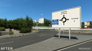Realistic Signs V1.3 for Euro Truck Simulator 2