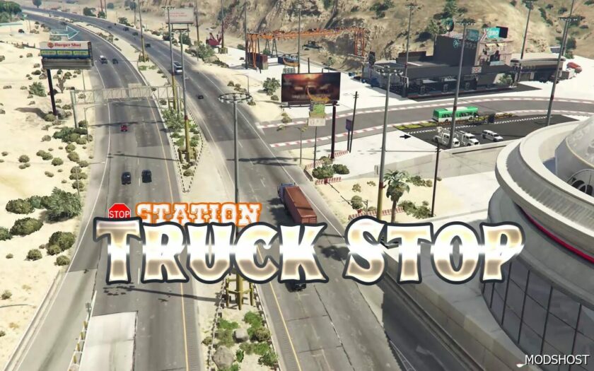 Truck Stop Station [Menyoo] for Grand Theft Auto V