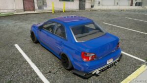 GTA 5 Subaru Vehicle Mod: 2002 Subaru Impreza WRX STI Drift (Image #3)