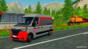 FS22 Renault Vehicle Mod: Master Sncf Multiservice Livery (Image #4)