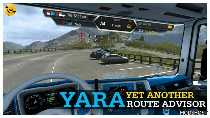 Yara – YET Another Route Advisor for Euro Truck Simulator 2