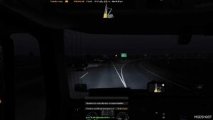 ATS Mod: GPS on TOP of The Screen 1.49 (Image #3)