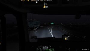 ATS Mod: GPS on TOP of The Screen 1.49 (Image #4)