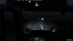 ATS Mod: GPS on TOP of The Screen 1.49 (Image #5)