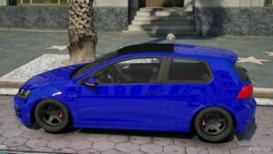 GTA 5 Volkswagen Vehicle Mod: Golf R (Image #2)