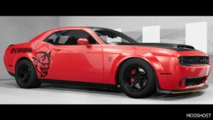 BeamNG Dodge Car Mod: Challenger Rework V5.1 0.30 (Image #3)