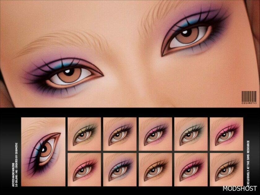 Eyeshadow N266 #Smokeyeye for Sims 4