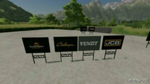 FS22 Pack Mod: Brand Yard Signs (Image #4)