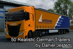 50 Realistic German Trailers by Daniel Jestem for Euro Truck Simulator 2