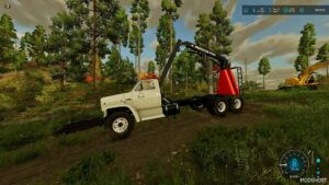 C-60 LOG Loader Truck Rear Mount for Farming Simulator 22