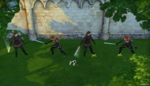 Sims 4 Mod: Invisible Sword Fight Stage (Image #2)