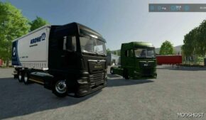 FS22 MAN Truck Mod: TGX 2020 + Swap Bodies Addons (Featured)