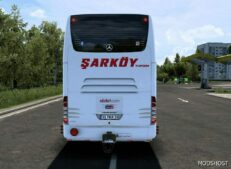 ETS2 Mercedes-Benz Bus Mod: Mercedes Travego V2 Şarköy Kaplamasi 1.48 (Image #2)