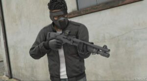 GTA 5 Weapon Mod: Benelli M4 Tactical Animated (Image #2)