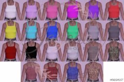 TOP with Open Back for MP Female V1.2 for Grand Theft Auto V