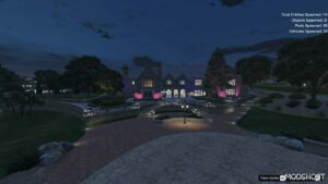 GTA 5 Map Mod: Playboy Mansion (With Interior) (Image #2)