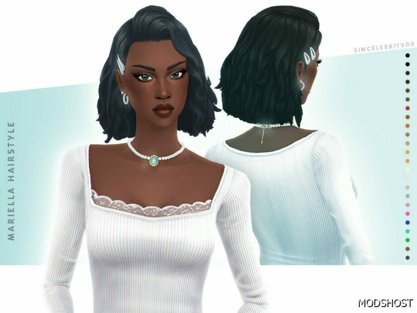 Mariella Hairstyle for Sims 4