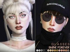 Shine Forever Glasses for Sims 4
