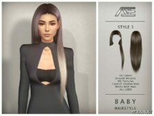 Baby Hairstyle No.3 for Sims 4