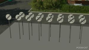 FS22 Object Mod: German Traffic Signs (Prefab) V1.0.0.1 (Image #3)