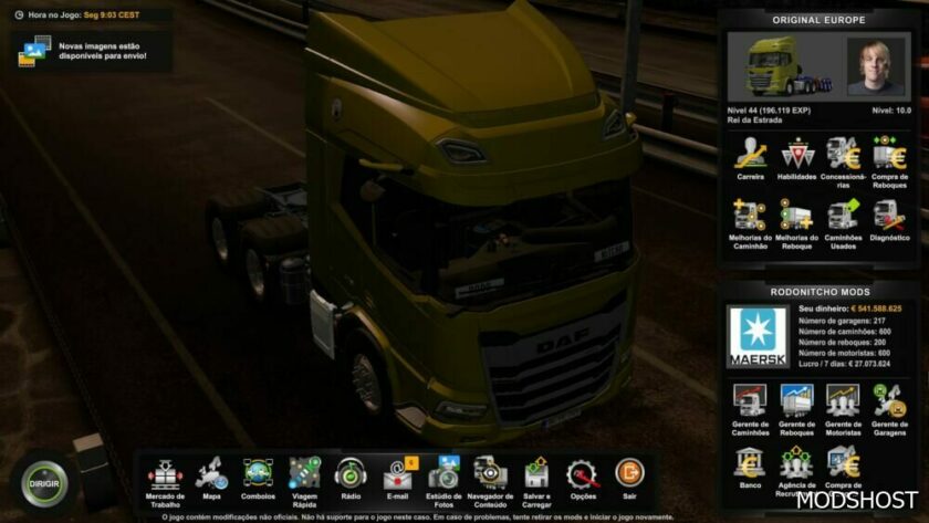 Profile ETS2 1.49.2.0S by Rodonitcho Mods for Euro Truck Simulator 2