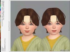 Flow Hair for Toddler for Sims 4
