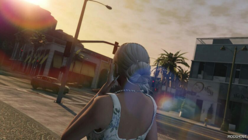 GTA 5 Player Mod: Euphoria Hairstyle for MP Female (Featured)