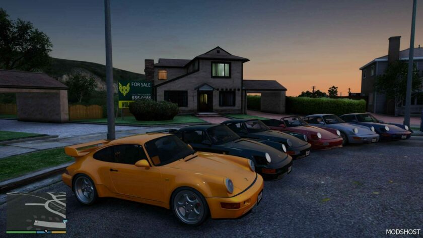 Collection of Porsche 911 Cars (964) for Grand Theft Auto V