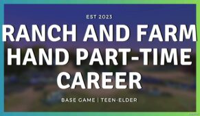 Sims 4 Mod: Ranch and Farm Hand Part-Time Career / Teen-Elder V1.2 (Image #2)