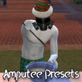Amputee Presets for Sims 4
