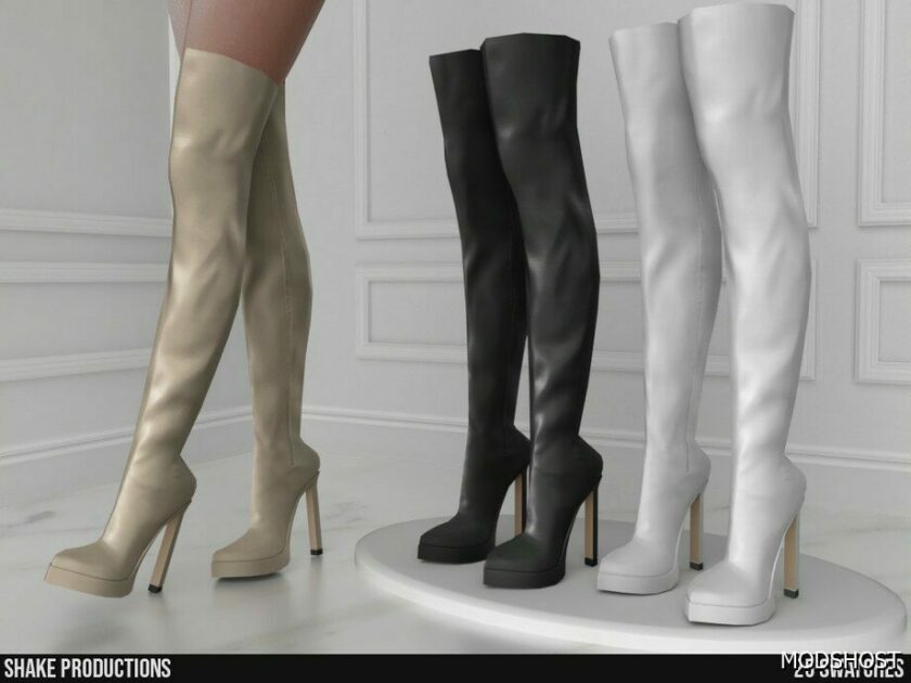 High Heel Boots – S112301 for Sims 4