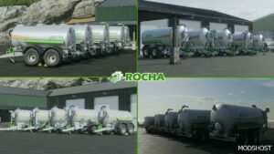 FS22 Trailer Mod: Rocha Medium Slurry Tanks Pack (Image #5)