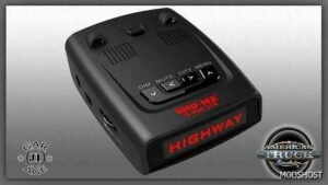 ATS Part Mod: Radar Detector FIX V2.0.7 1.49 (Image #2)