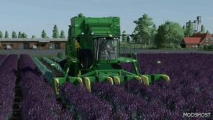 John Deere CS 690 and 606Sh/608Sh Lavender V1.0.0.1 for Farming Simulator 22
