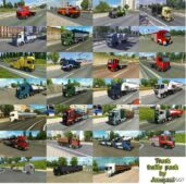 ETS2 Truck Traffic Pack by Jazzycat V9.1.5 mod