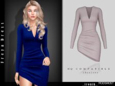 Sims 4 Freya Dress mod