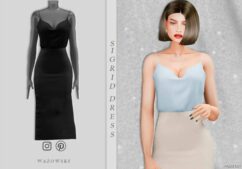 Sims 4 Sigrid Dress mod